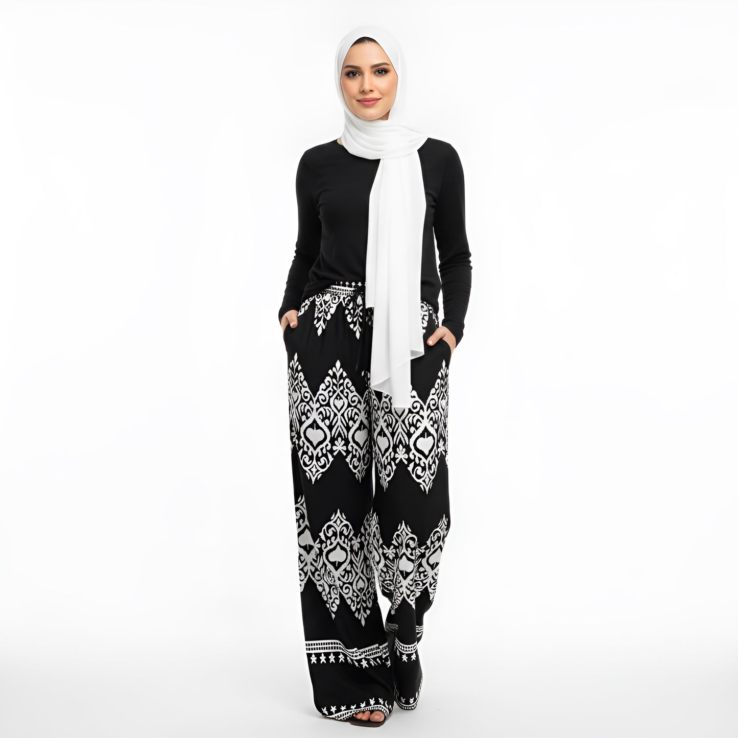 High Waist Loose Trousers