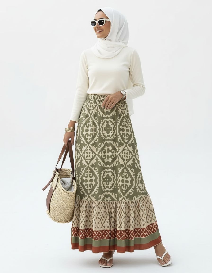 European Style Swing Skirt for Women