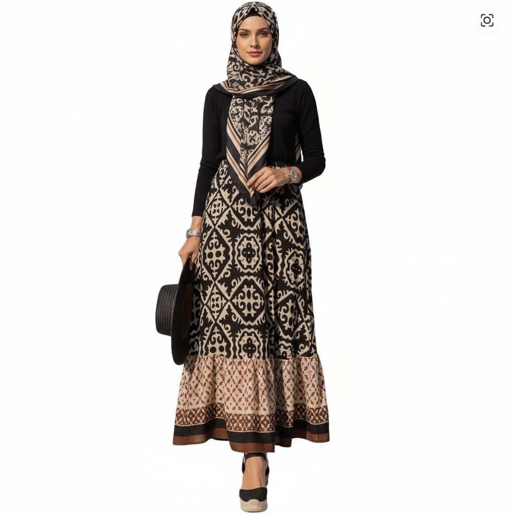 European Style Swing Skirt for Women