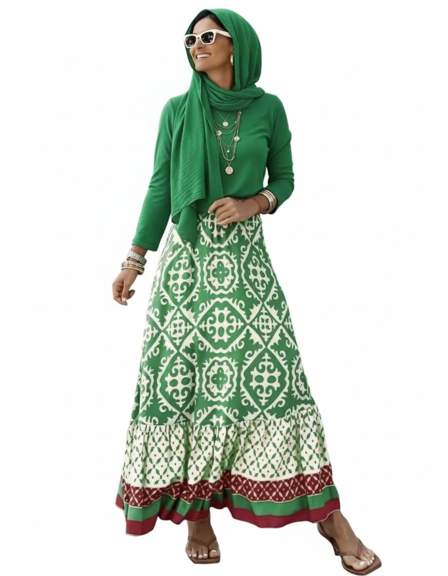 European Style Swing Skirt for Women