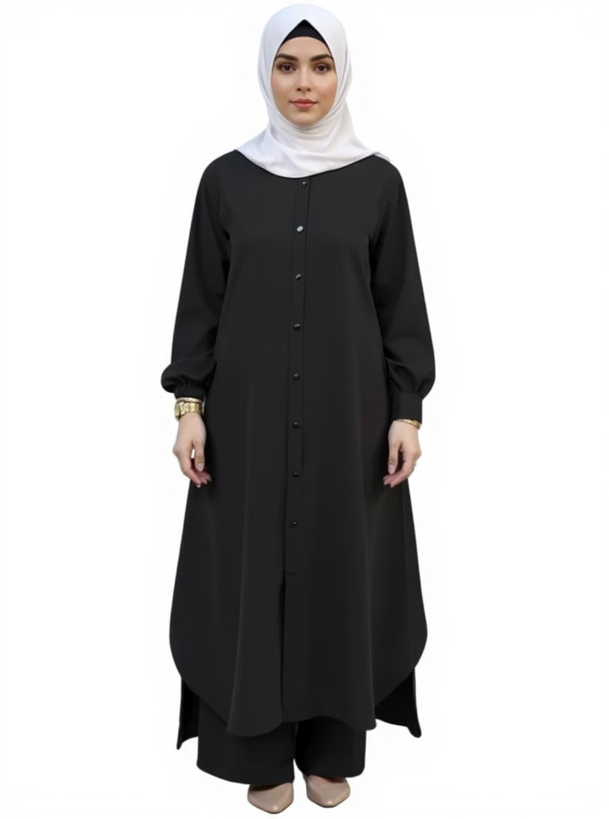 2 piece Set Long Sleeve Shirt Set Causal Pants Suits