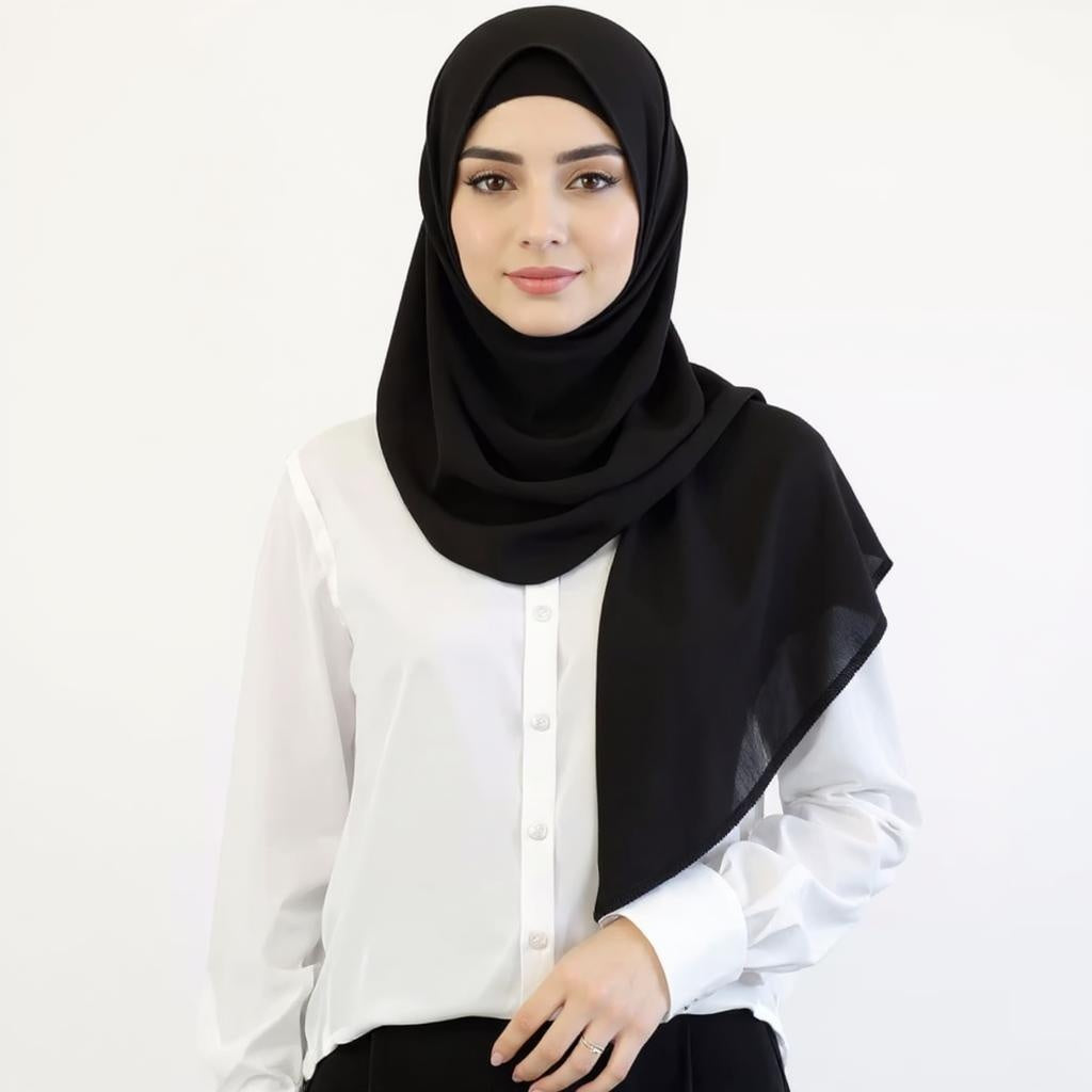 Satin Long Sleeve Shirt Casual