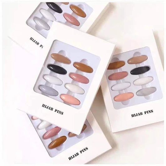 8PCS Plastic Safety Hijabs Pins