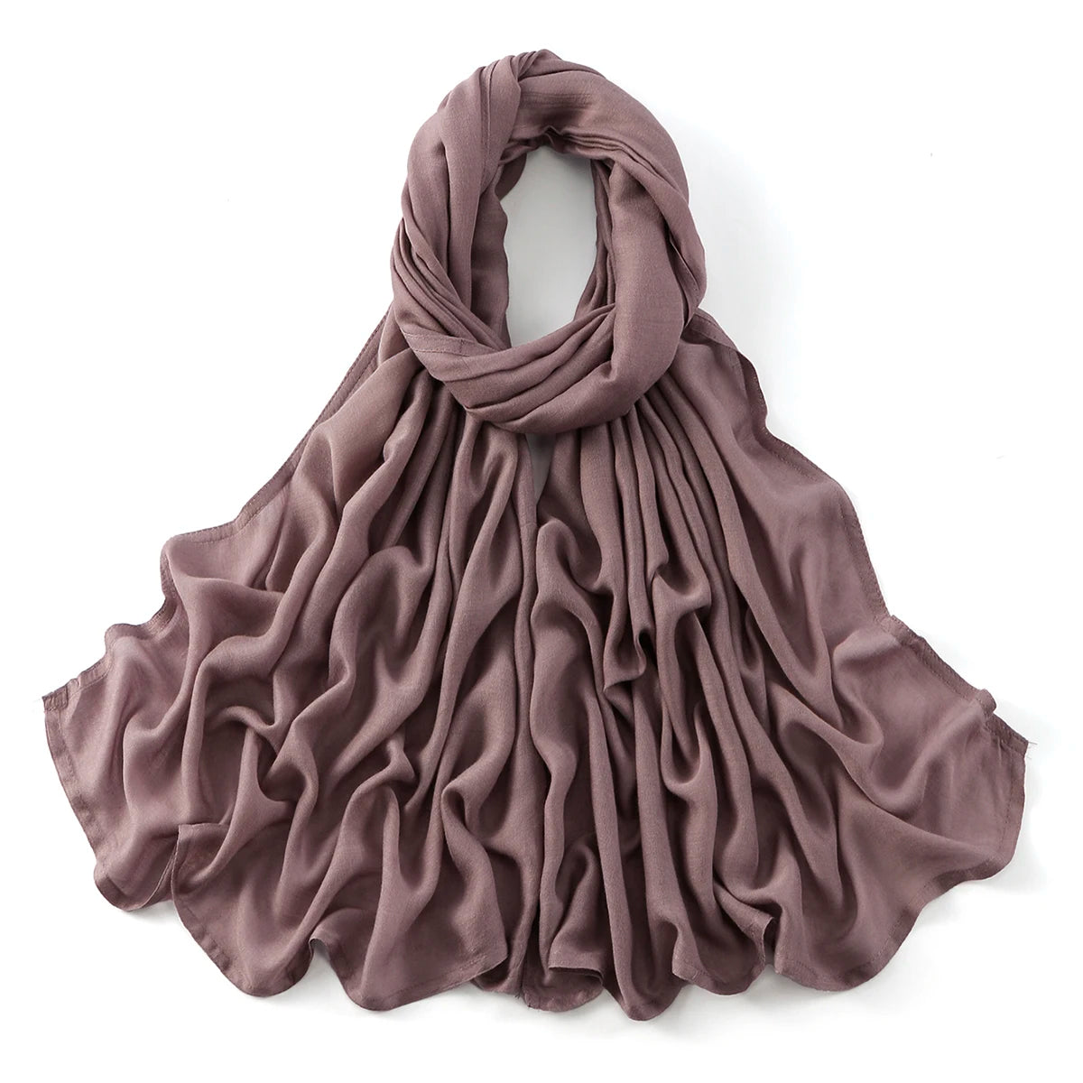 185*75cm Hijab Thin Plain Scarf