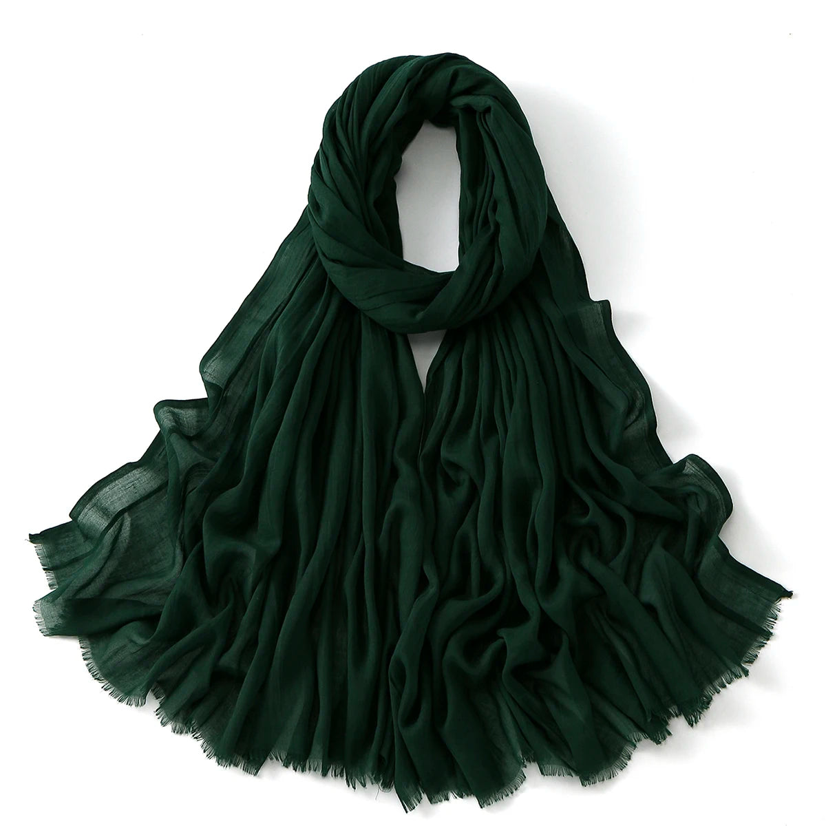 Cotton Rayon Hijab Solid Color