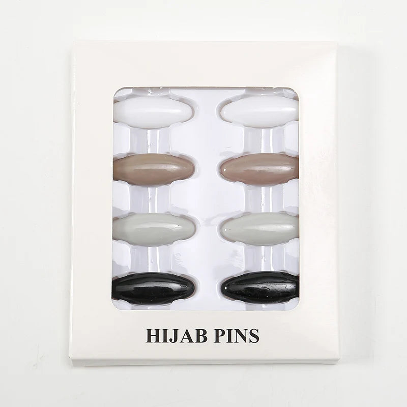 8PCS Plastic Safety Hijabs Pins