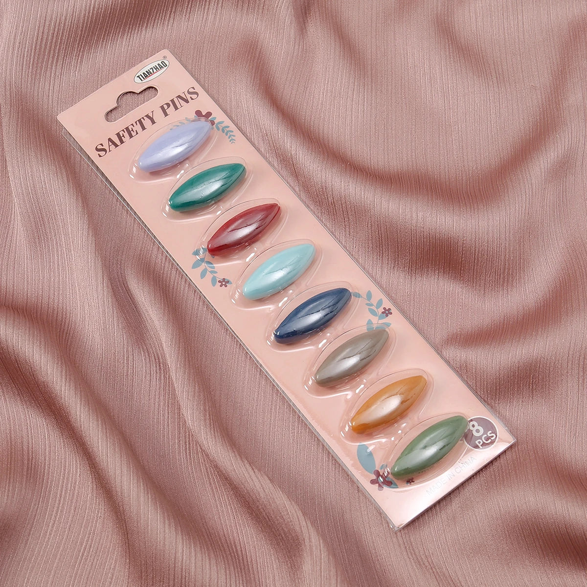 8PCS Plastic Safety Hijabs Pins