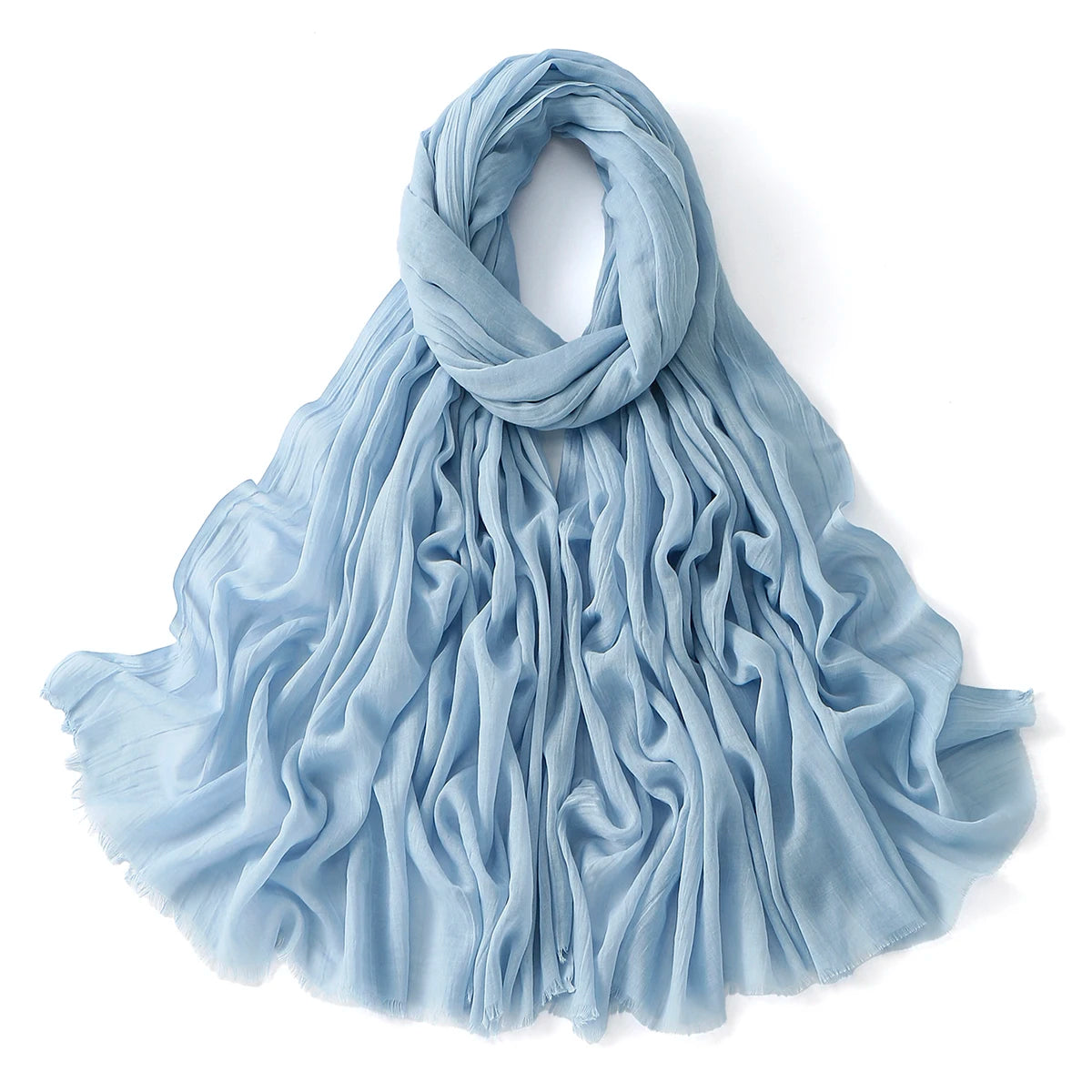 Cotton Rayon Hijab Solid Color