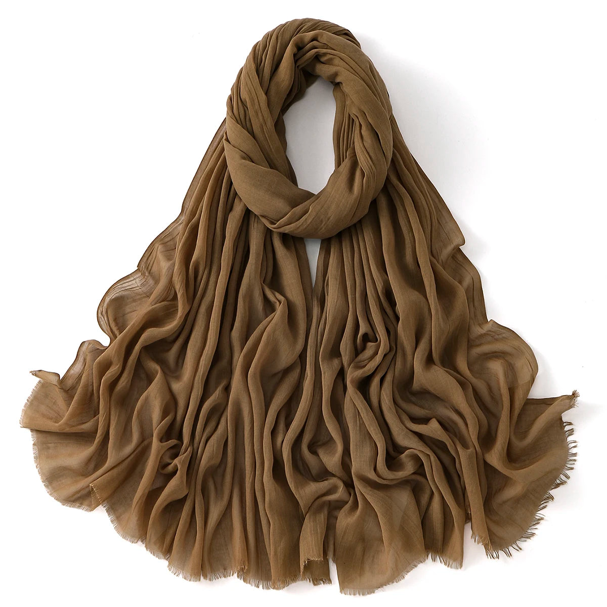 Cotton Rayon Hijab Solid Color
