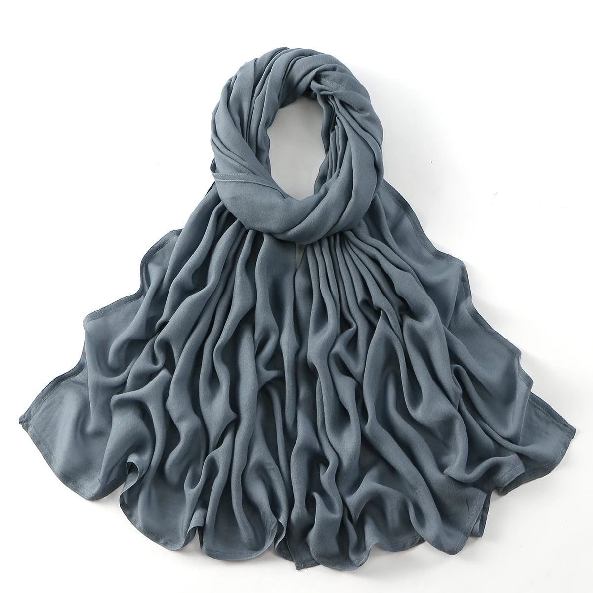 185*75cm Hijab Thin Plain Scarf