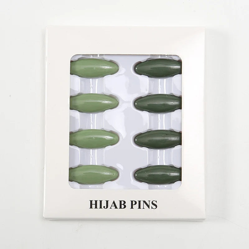 8PCS Plastic Safety Hijabs Pins