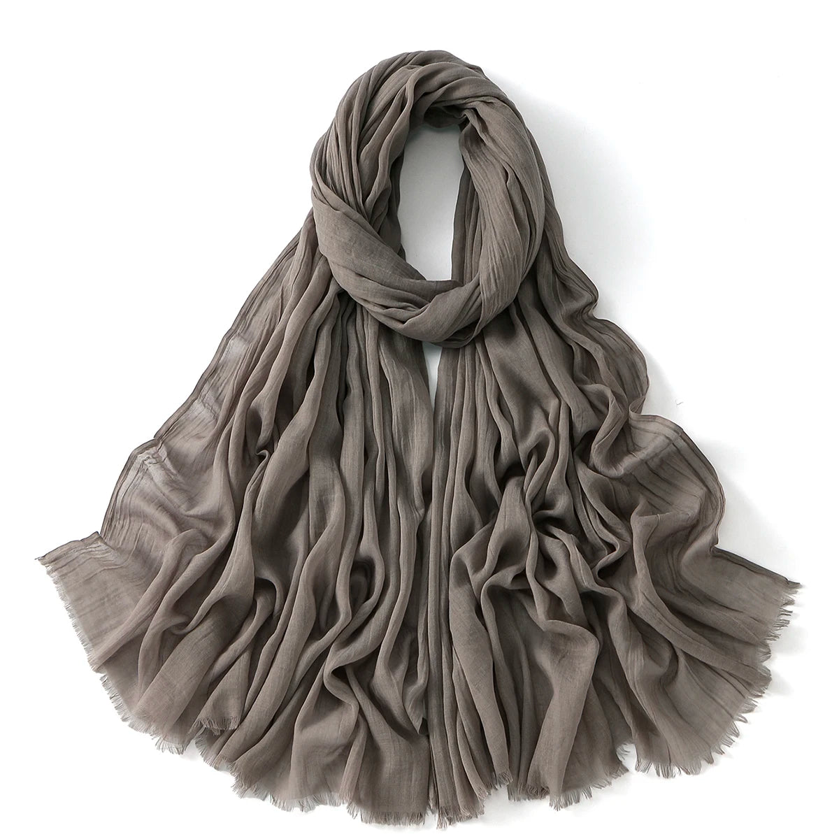 Cotton Rayon Hijab Solid Color