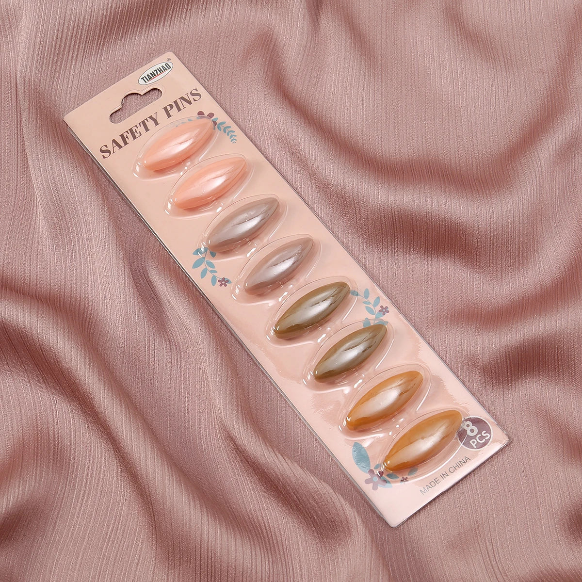8PCS Plastic Safety Hijabs Pins