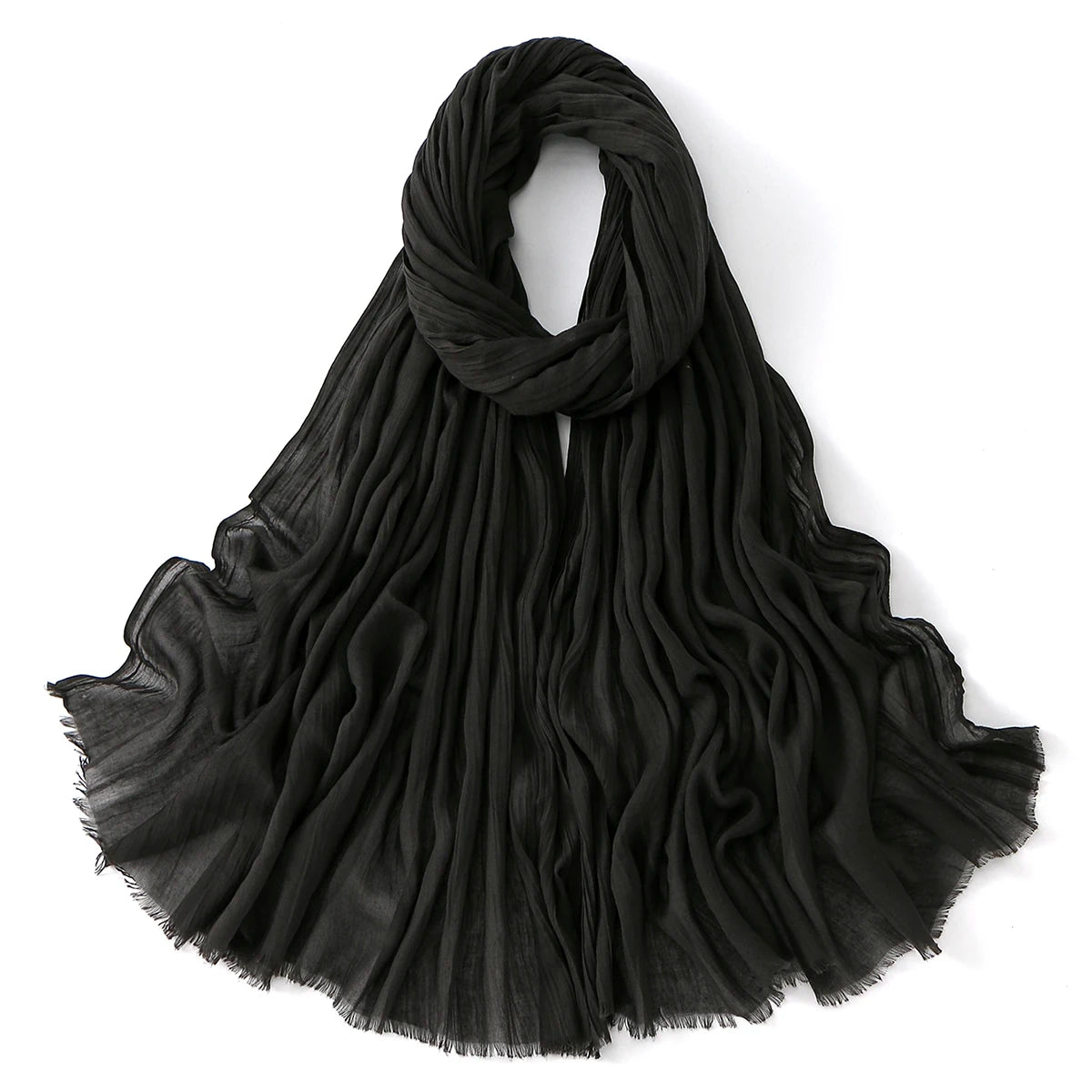Cotton Rayon Hijab Solid Color