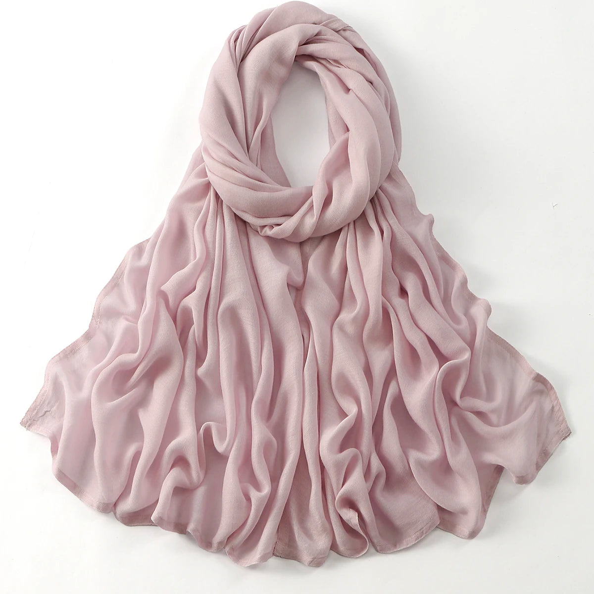 185*75cm Hijab Thin Plain Scarf