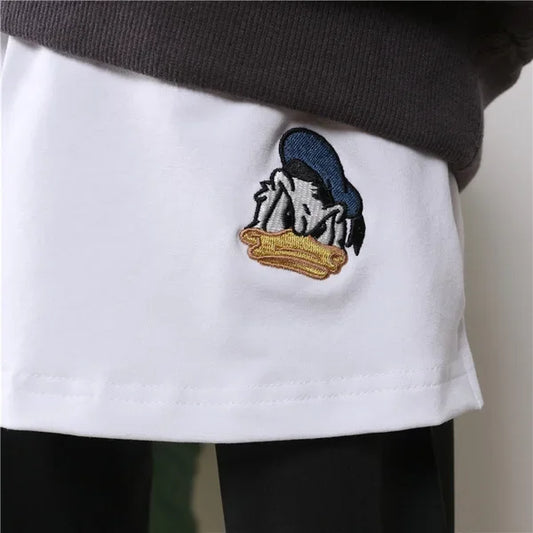 Skirt Bottoming Sweatshirt Fake Bottom