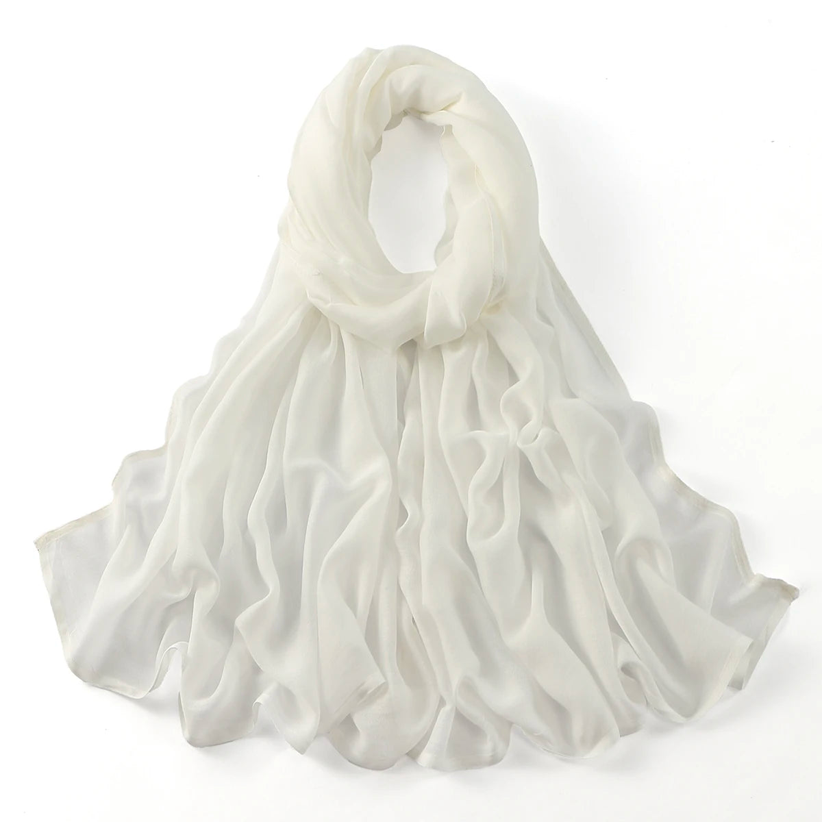 185*75cm Hijab Thin Plain Scarf