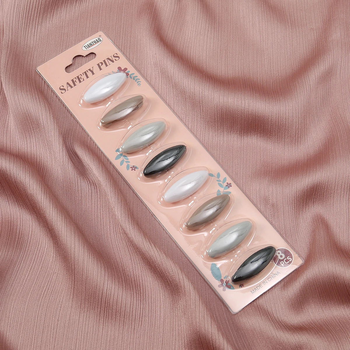 8PCS Plastic Safety Hijabs Pins
