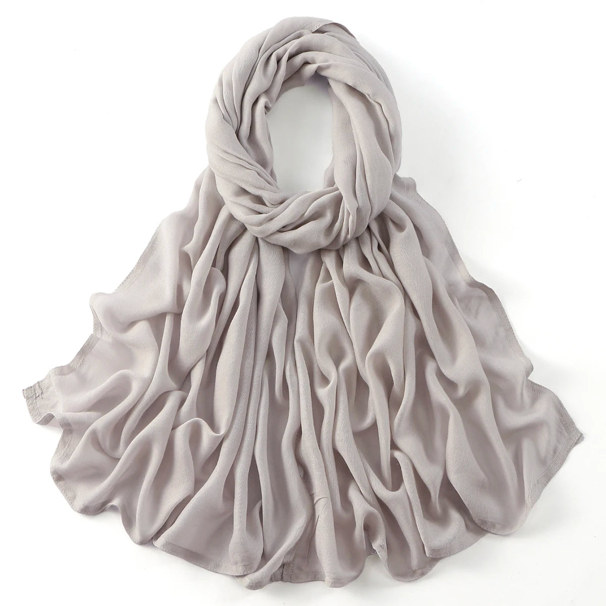185*75cm Hijab Thin Plain Scarf