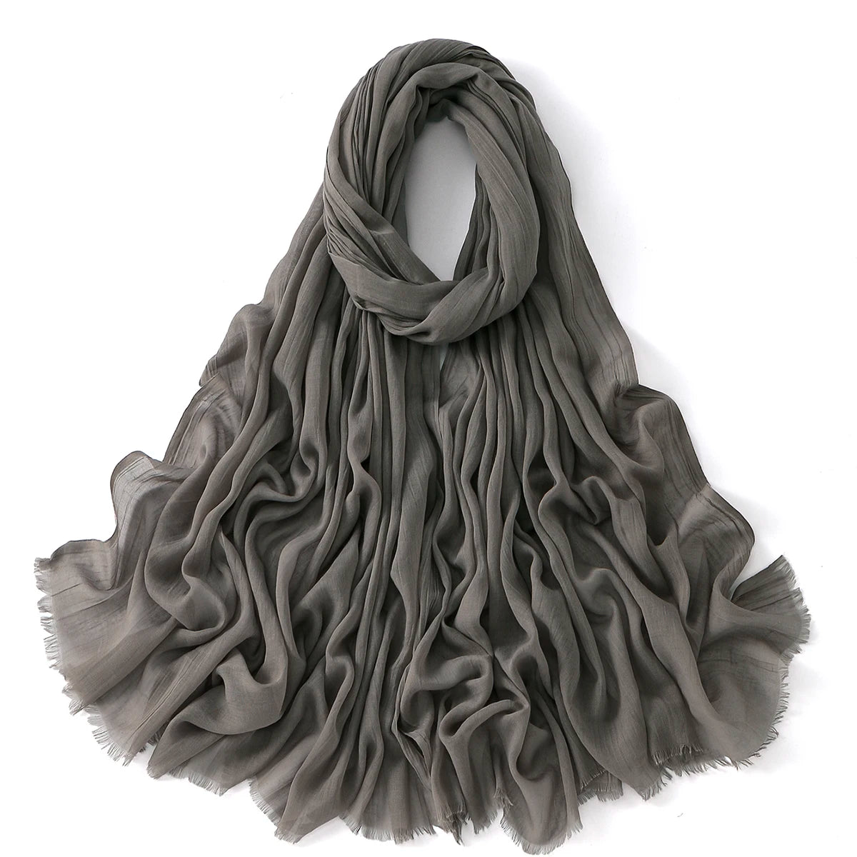 Cotton Rayon Hijab Solid Color