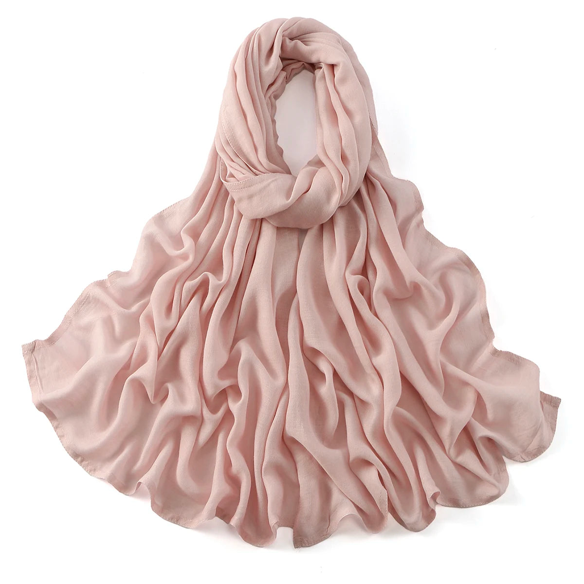 185*75cm Hijab Thin Plain Scarf