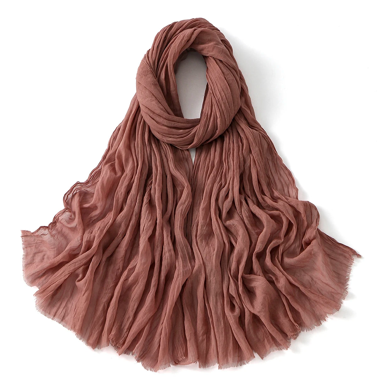 Cotton Rayon Hijab Solid Color
