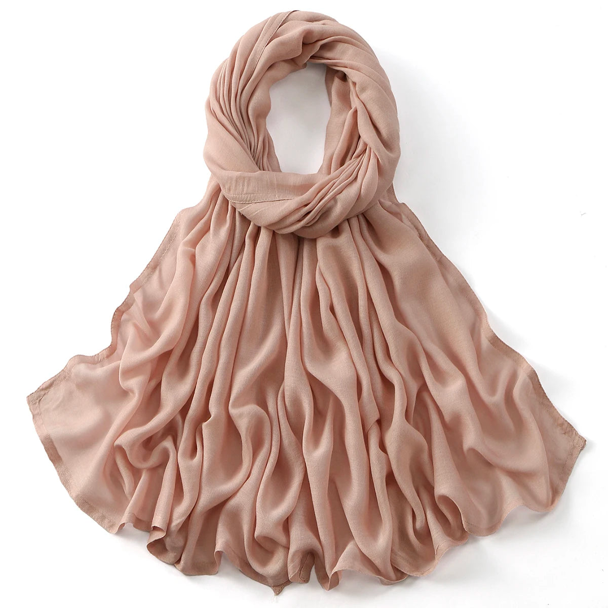 185*75cm Hijab Thin Plain Scarf