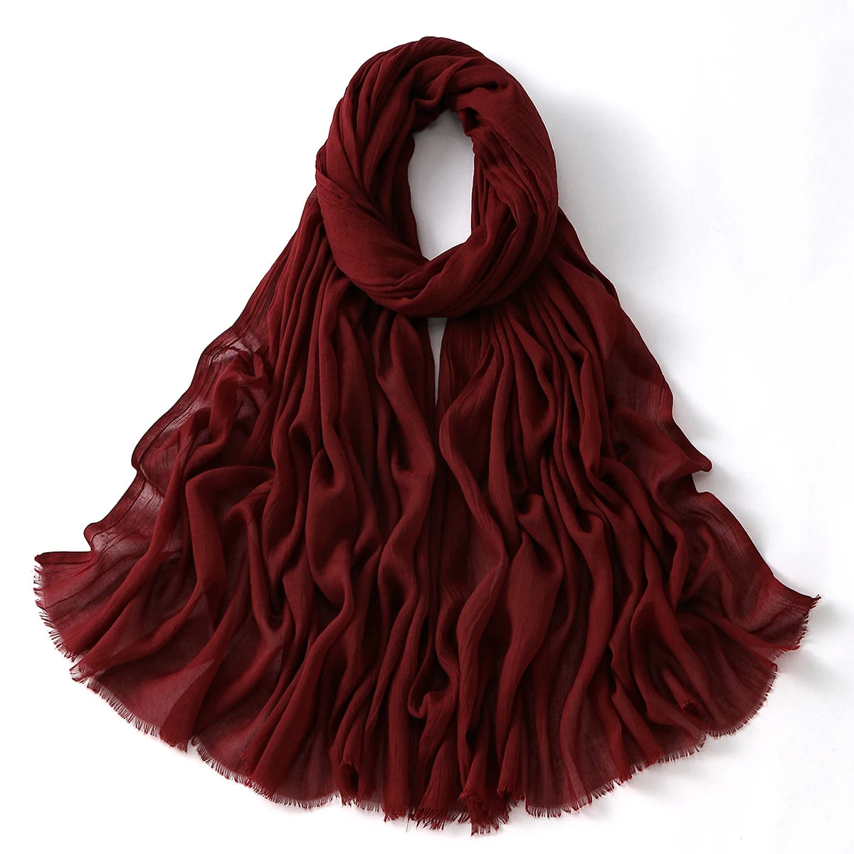 Cotton Rayon Hijab Solid Color