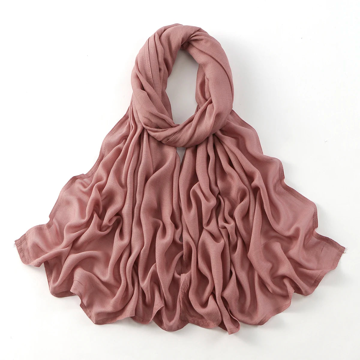 185*75cm Hijab Thin Plain Scarf