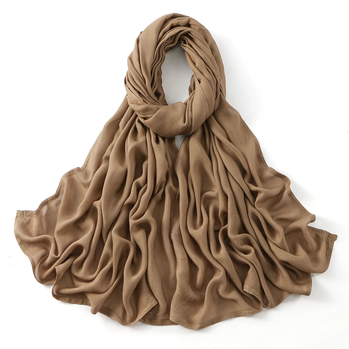 185*75cm Hijab Thin Plain Scarf