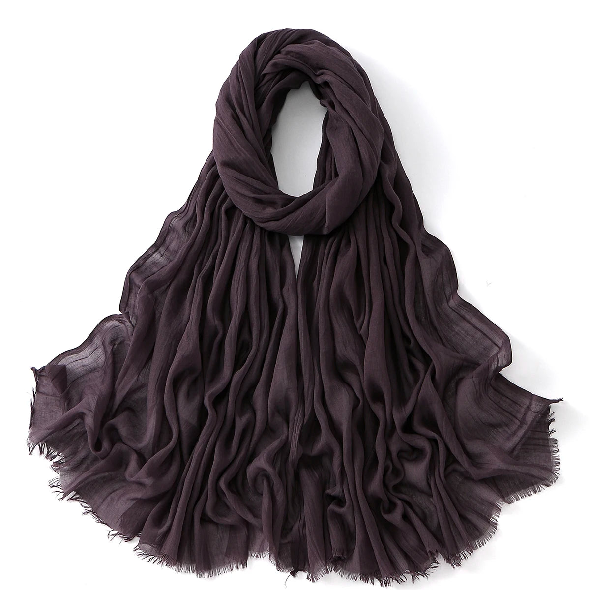 Cotton Rayon Hijab Solid Color