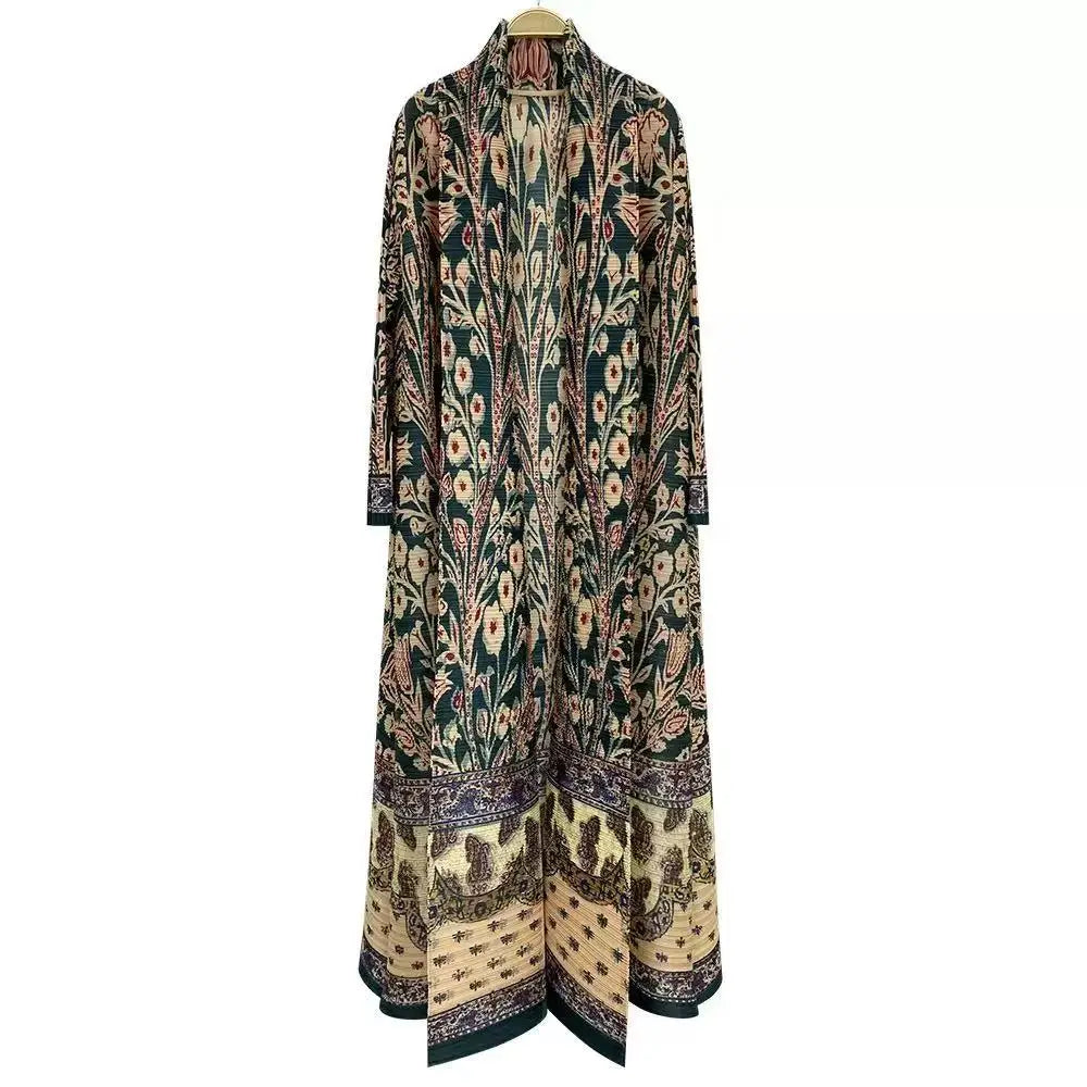 Printed Robe Kaftan Long Sleeve