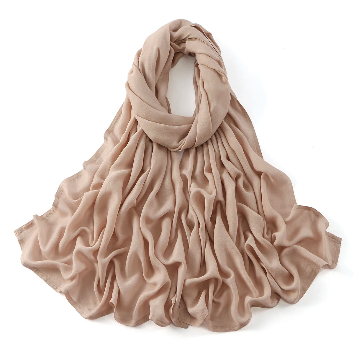 185*75cm Hijab Thin Plain Scarf