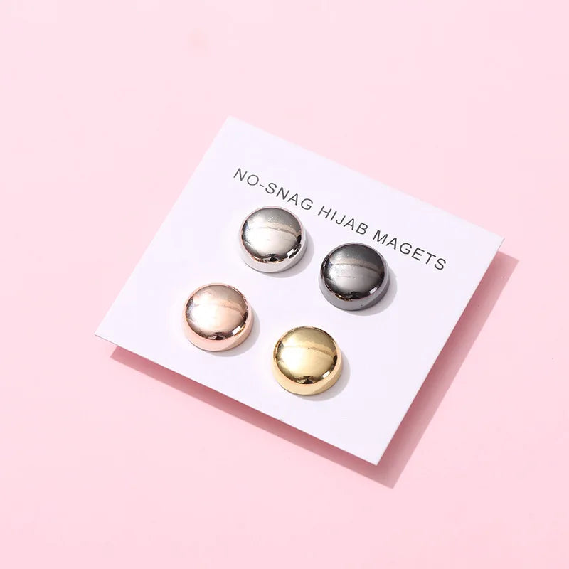 Strong Metal Plating Magnetic Hijab Clip