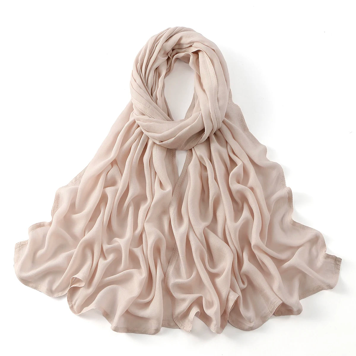185*75cm Hijab Thin Plain Scarf