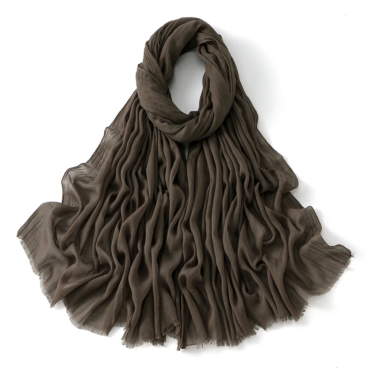 Cotton Rayon Hijab Solid Color