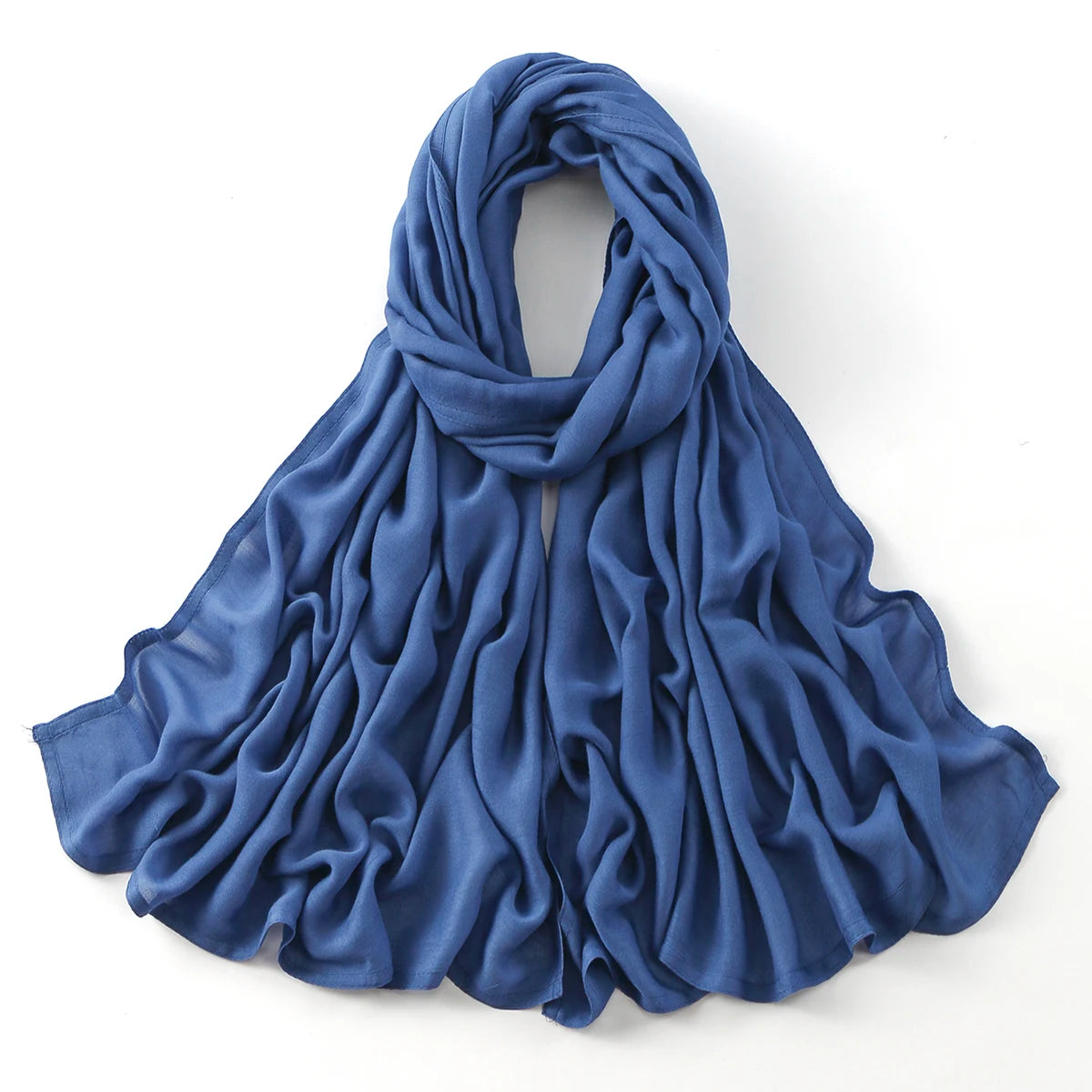185*75cm Hijab Thin Plain Scarf