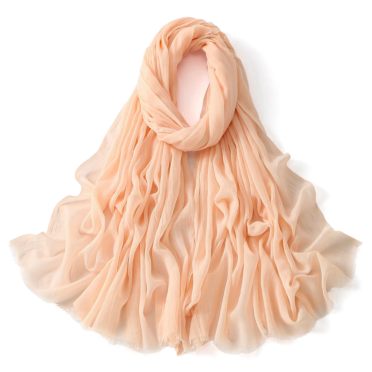 Cotton Rayon Hijab Solid Color