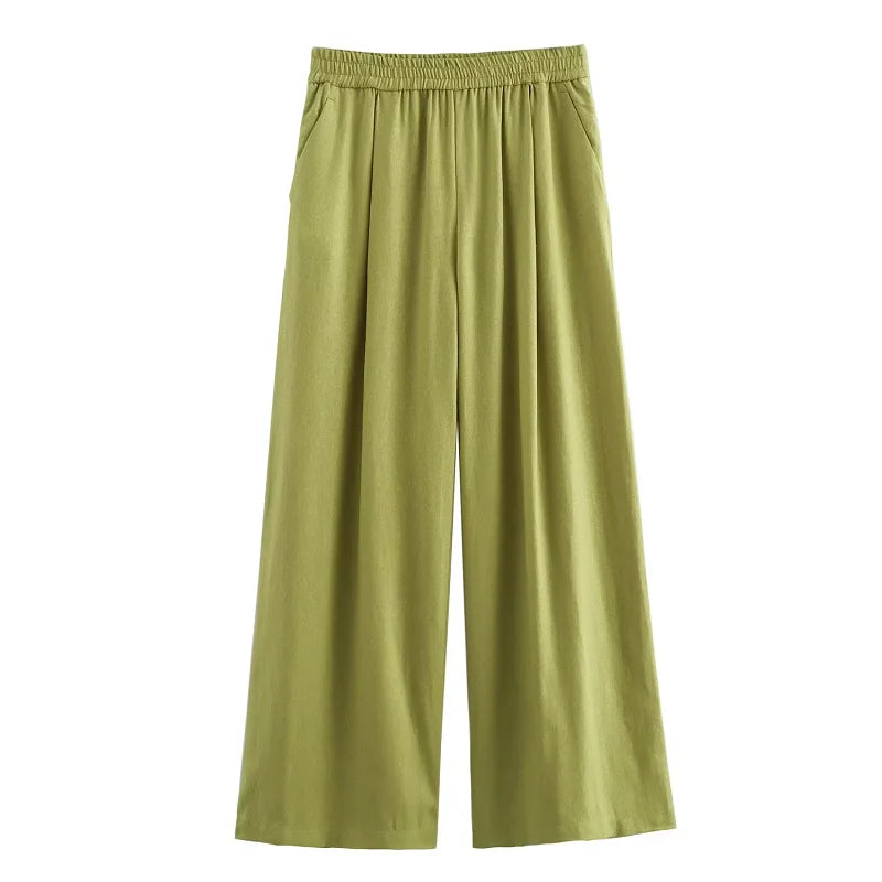 Elegant Summer 2-Piece Pants Set