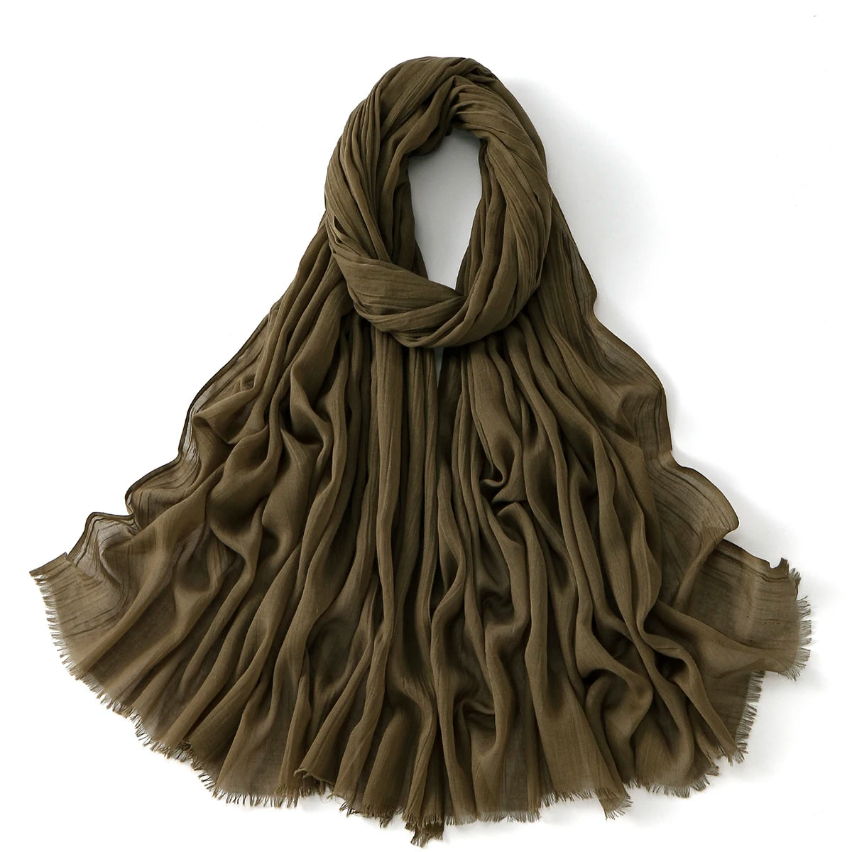 Cotton Rayon Hijab Solid Color