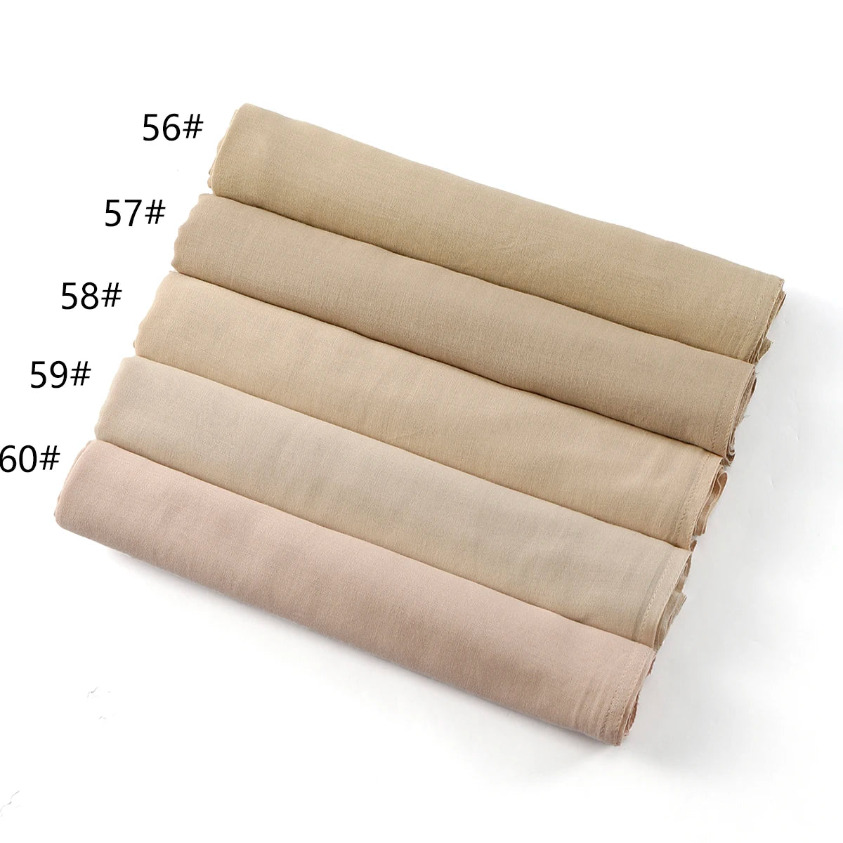 185*75cm Hijab Thin Plain Scarf