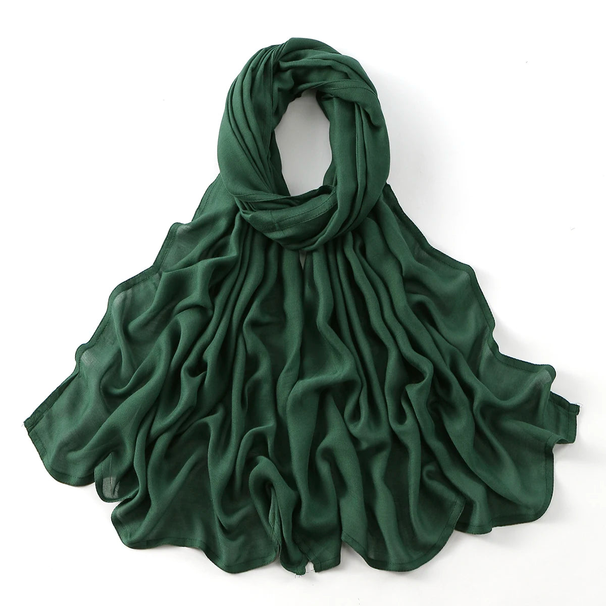 185*75cm Hijab Thin Plain Scarf