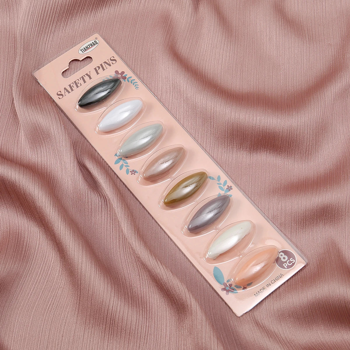 8PCS Plastic Safety Hijabs Pins