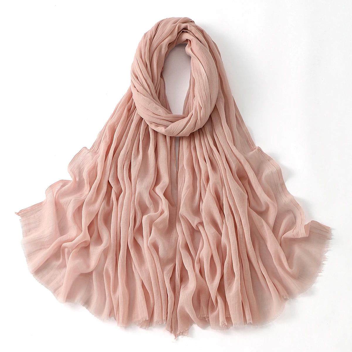 Cotton Rayon Hijab Solid Color