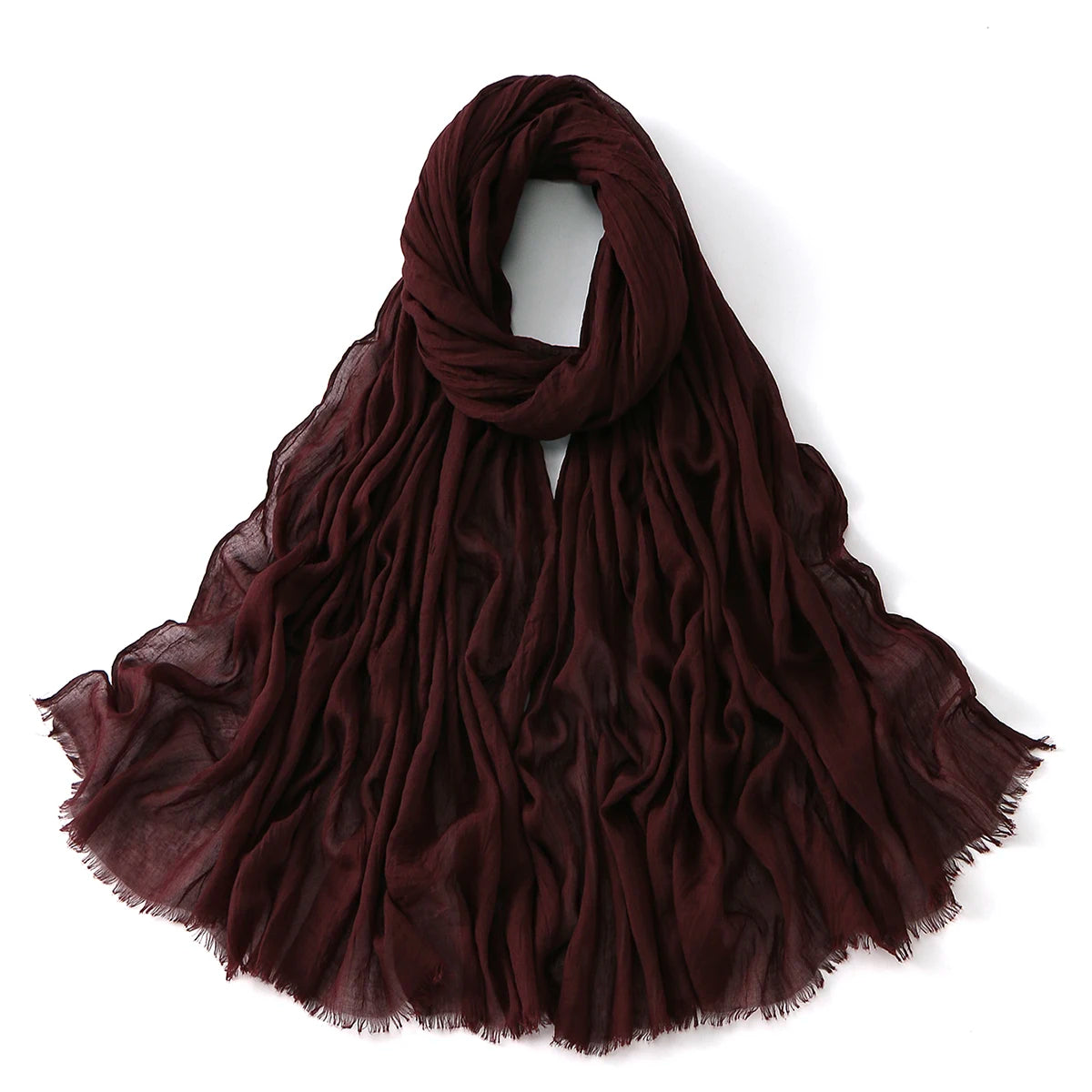 Cotton Rayon Hijab Solid Color