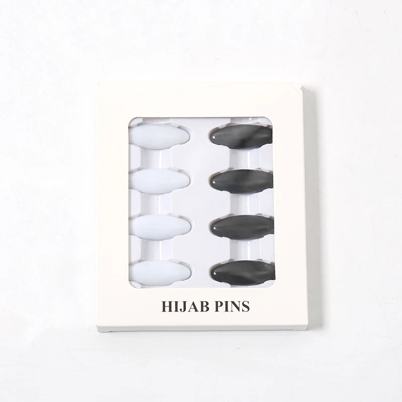 8PCS Plastic Safety Hijabs Pins