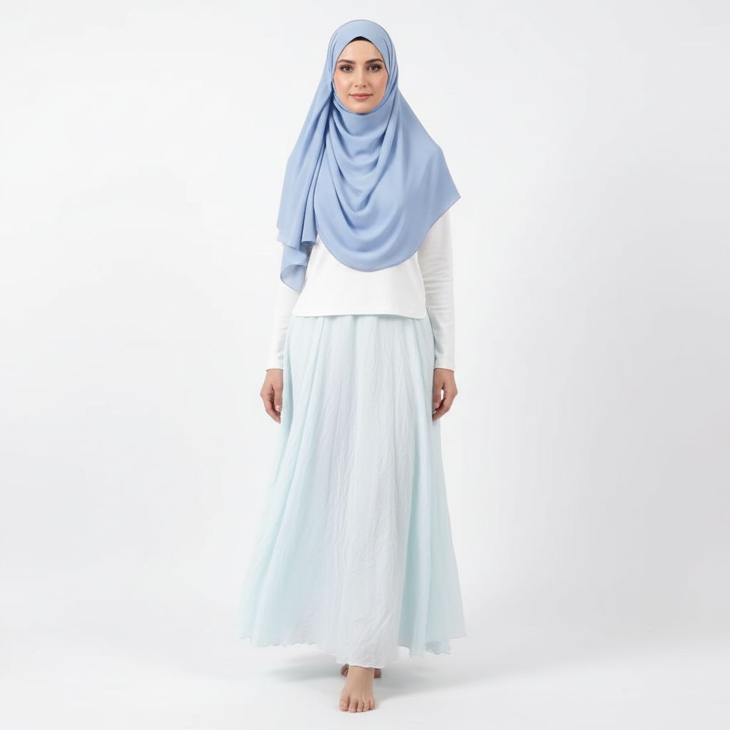 Summer Elegant High-Waist Linen Skirt