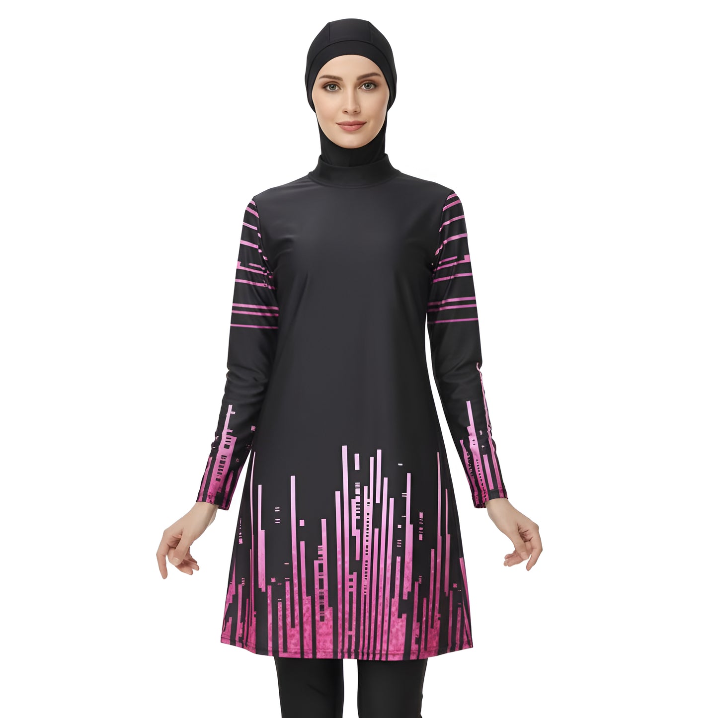 3/4PCS Burkini femmes Swimming Suit UPF50+