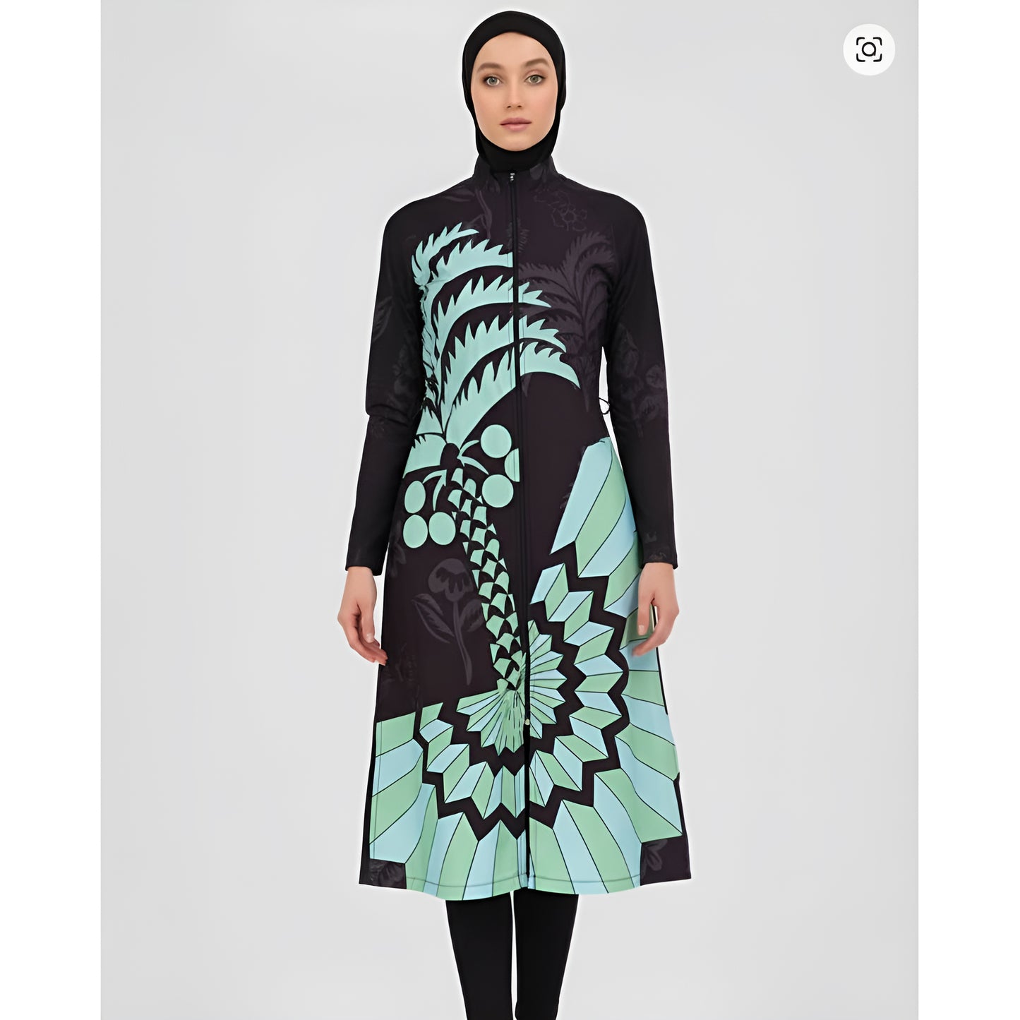 3PCS Long Burkini Set