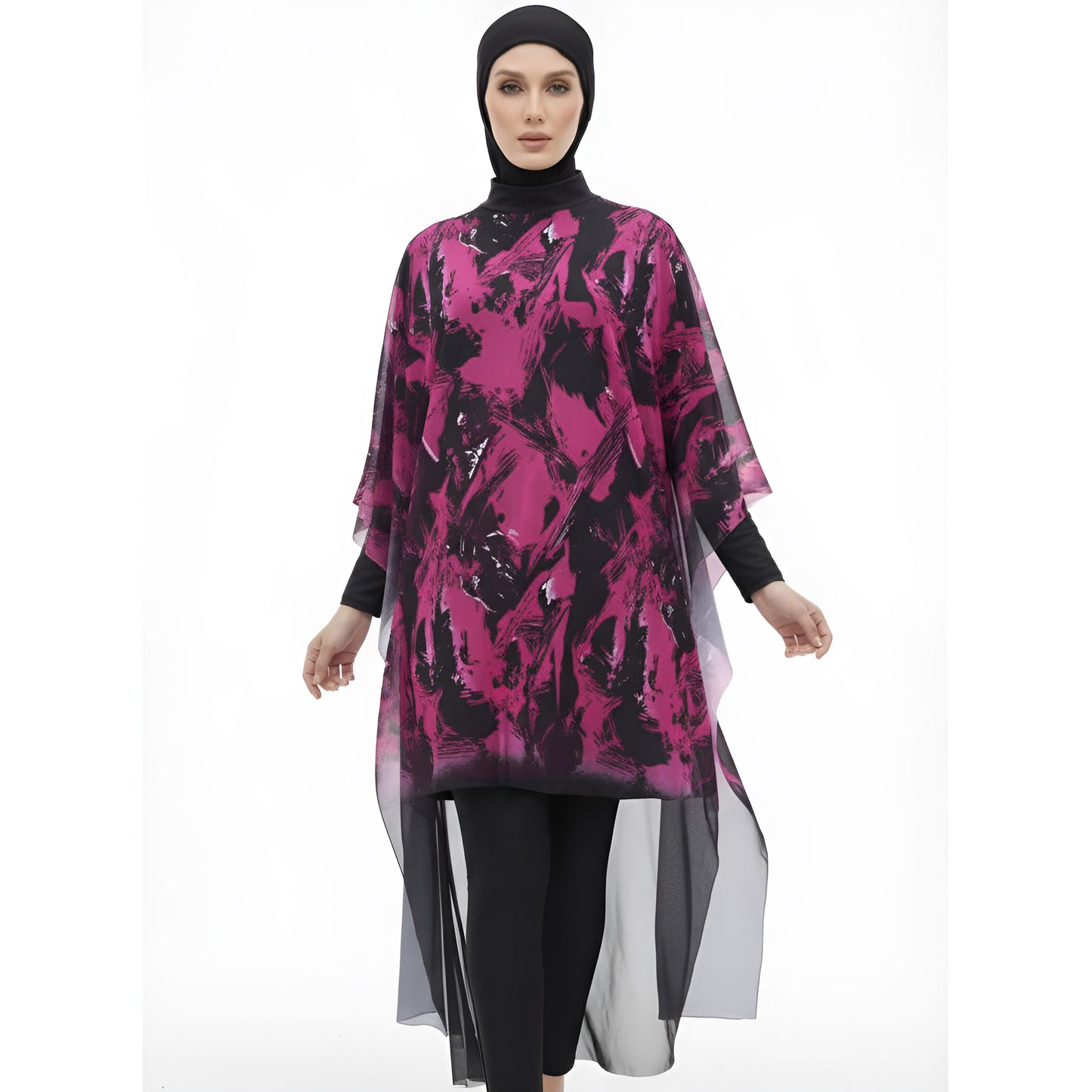 3/4PCS Burkini femmes Swimming Suit UPF50+